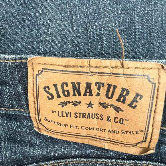 Levi’s Signature by Levi Strauss straight leg stretch Jeans men’s 34x34 med wash - Picture 6 of 6